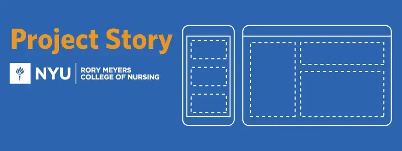 Project story for NYU Nursing