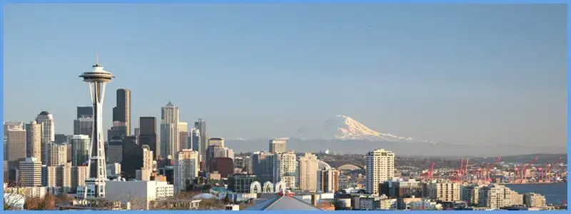 Seattle skyline, photo credit: Wikimedia Commons