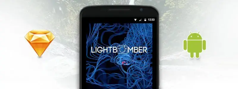Designing Lightbomber for Android using Sketch 3