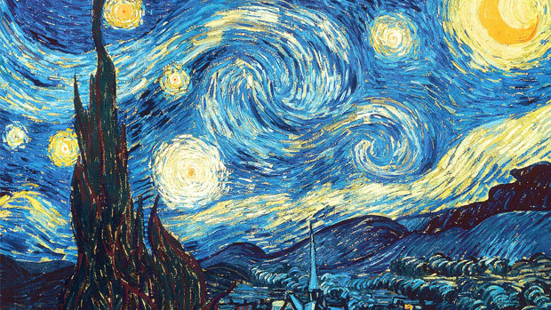 The Starry Night, Vincent Van Gogh, 1889