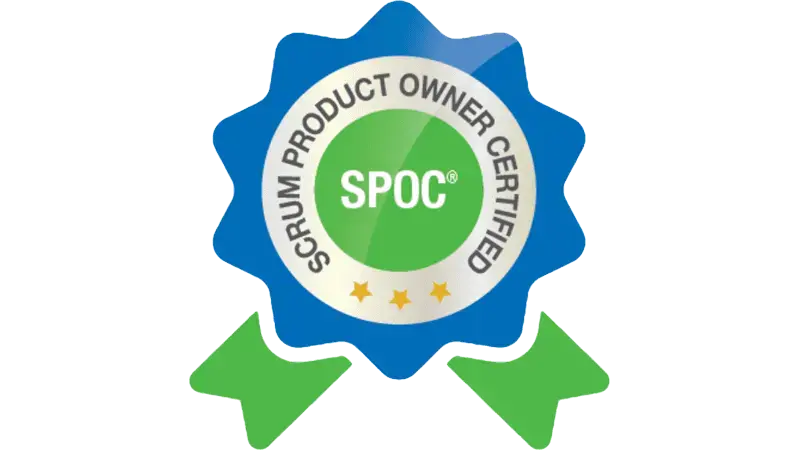 SCRUMstudy Scrum Product Owner Certified badge