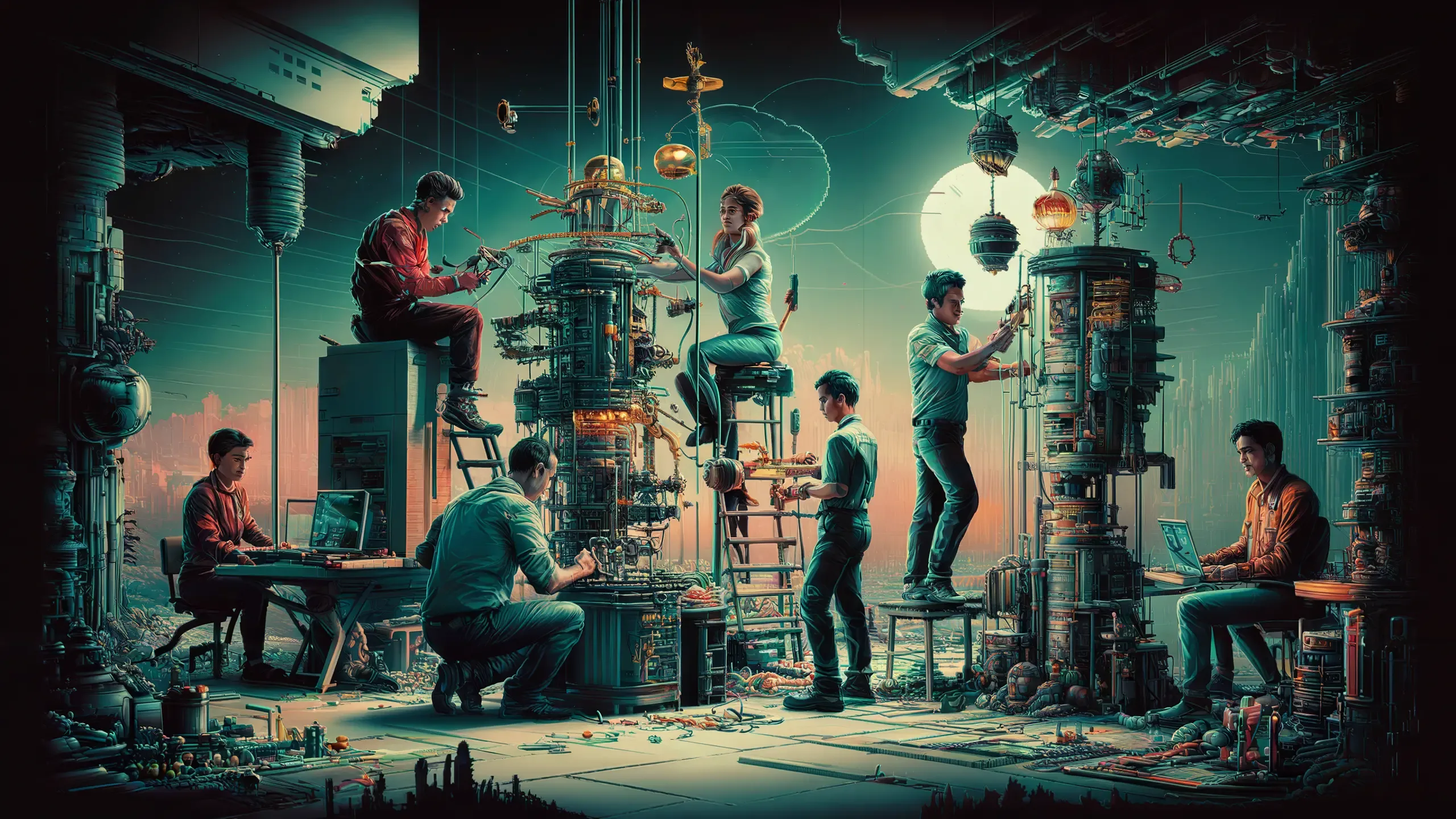 ai experimentation generated image